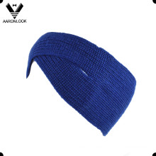 Moda feminina Cross Knitted Winter Hairband